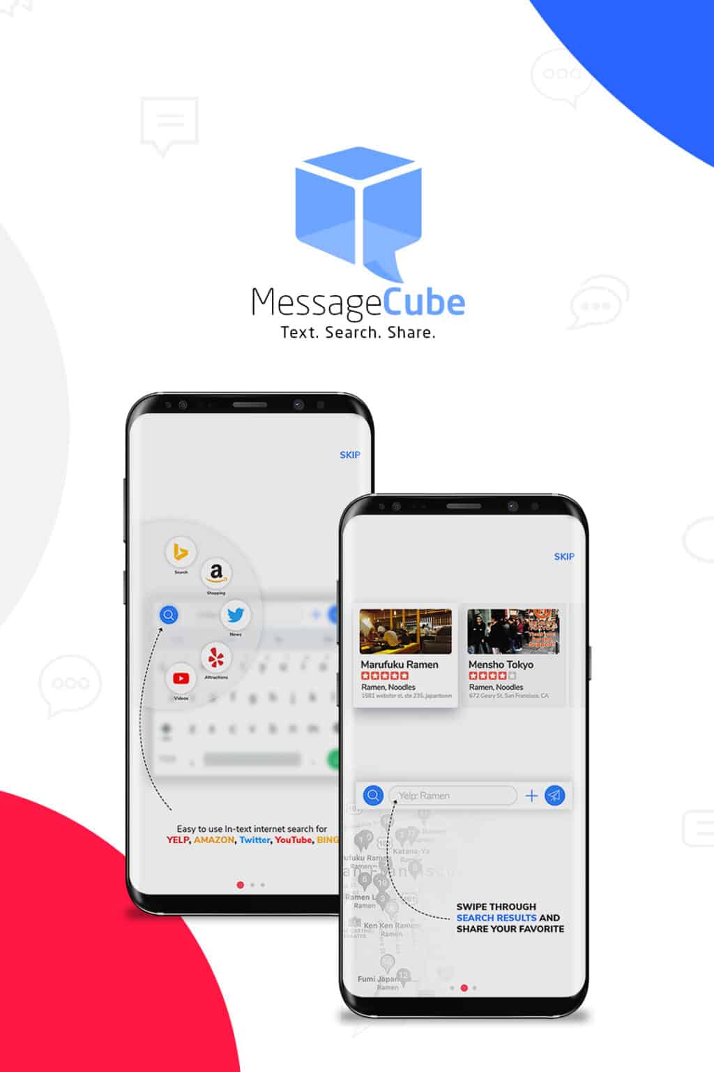 Message Cube App
