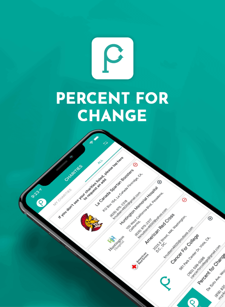 Percent for Change App